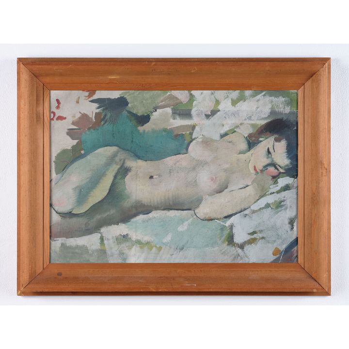 Bernard. R.A. Fleetwood-Walker 'Reclining Nude'