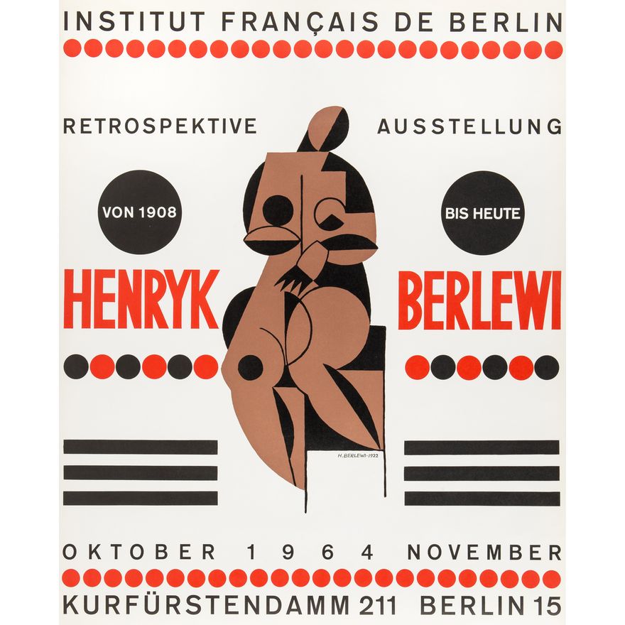 Henryk Berlewi | Wystawa retrospektywna, 1964 r.