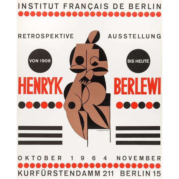 Henryk Berlewi | Wystawa retrospektywna, 1964 r.