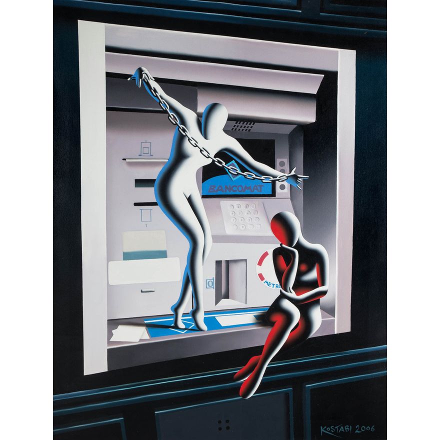 Mark Kostabi | Chain Reaction, 2006 r.