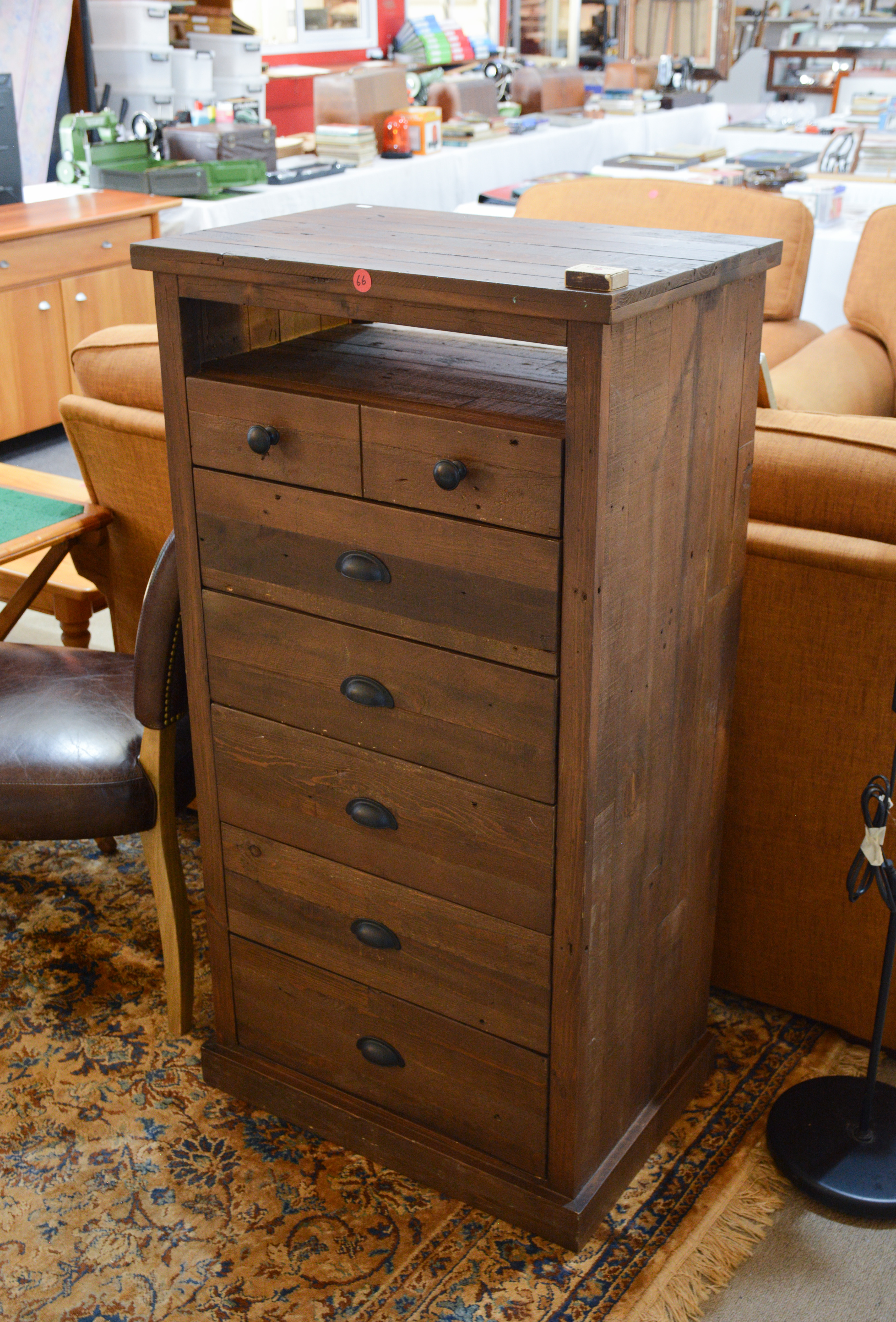 Wooden 6 Drawer Unit — NZ auction result