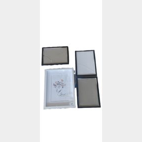 Studio frame 300x400mm - A4 frame x3 (glass damage)