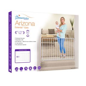 Dreambaby Arizona Extenda Gate White (67cm to 112cm) |