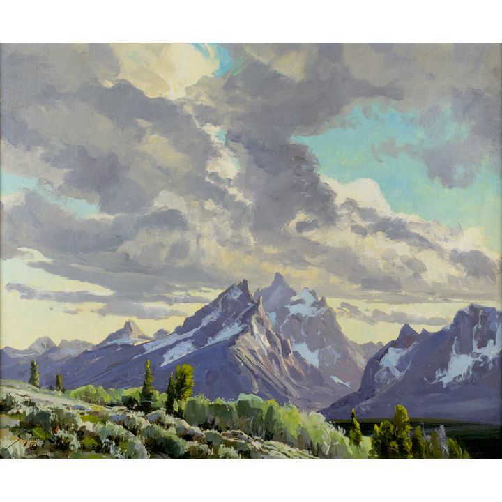 Conrad Schwiering (1916-1986), Mountain Stillness