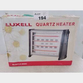 LUXELL - 4 BAR HEATER WITH HUMIDIFIER SAFETY SWITCH - 1500W - LX2850