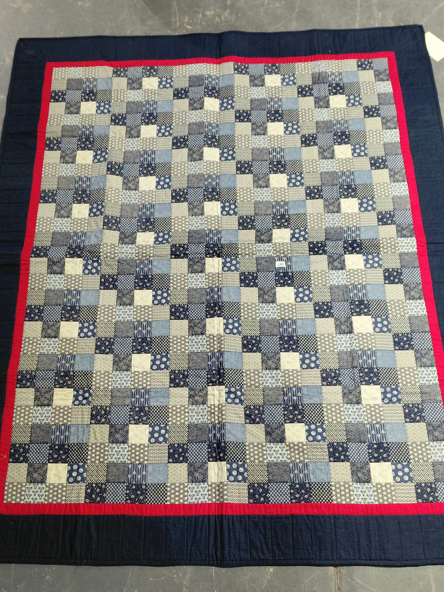 287 · HAND MADE QUILT