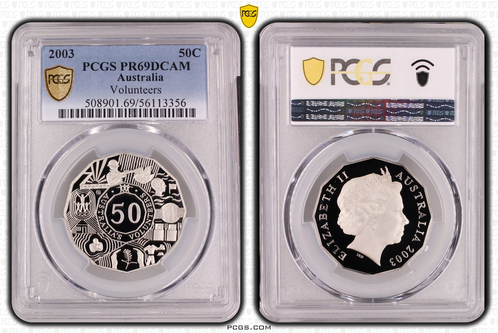 Volunteers, Fifty Cent, 2003, PR69DCAM