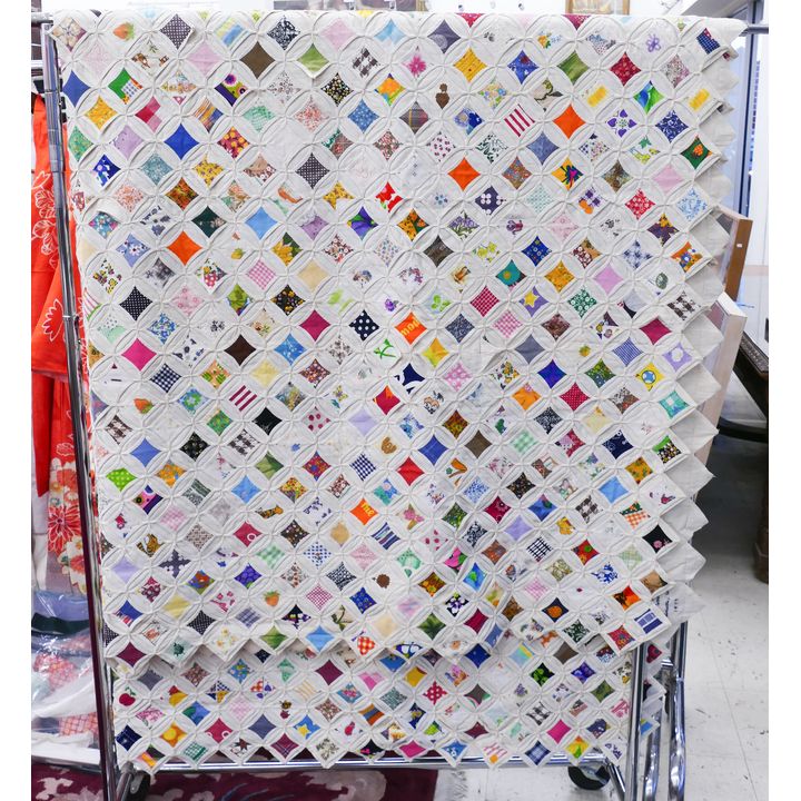 Vintage Patchwork Quilt- 8x7' approx