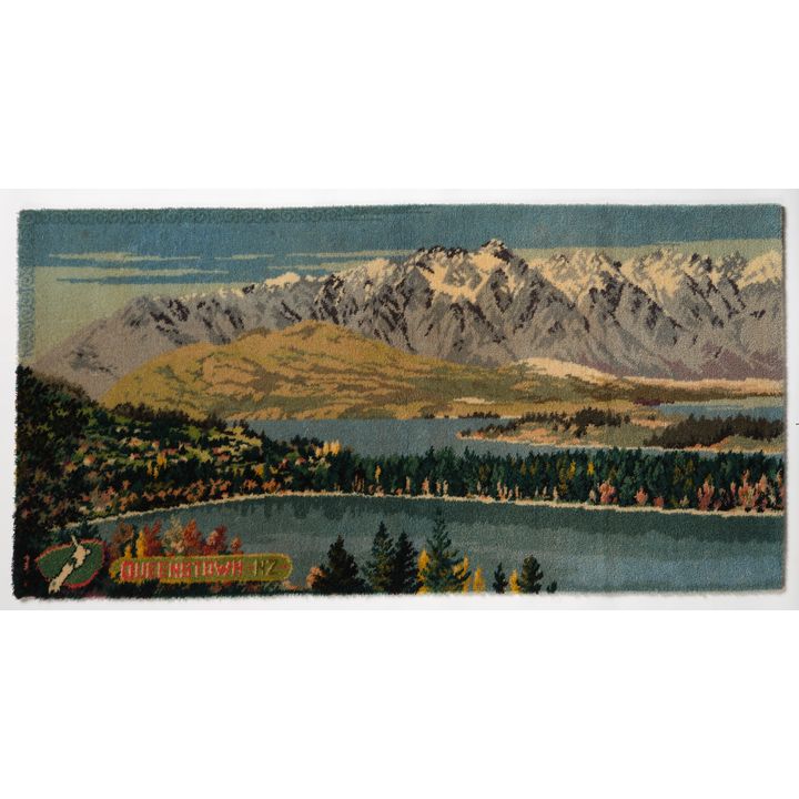 Brendan Hartwell for Feltex Carpets NZ Ltd - Queenstown, New Zealand souvenir floor rug