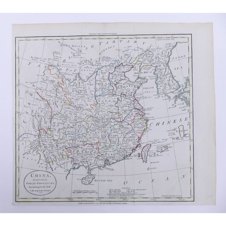 Dilly & Robinson, China. 1785