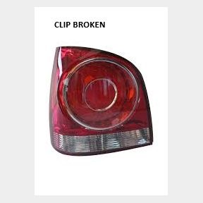 VW Polo Vivo - Left Side Tail Light - Hatchback (CLIP BROKEN)- 2010-2018 - VW Polo Vivo Bar 9902013478061- 51748/10321 AS B1 (S9)