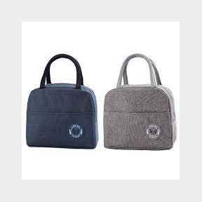 Heartdeco 2 Pack Foil Insulated Lunch Bags Lunch Box Totes Set | AS 51663/439 B8 (S3)CB