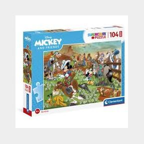 Clementoni 104 Maxi Piece Puzzle - Mickey And Friends -51735/559 SP B1