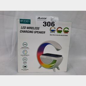 3IN1 RAINBOW ATMOSPHERE DESK LAMP WIRELESS CHARGER PORTABLE SPEAKER - 3IN1 RAINBOW ATMOSPHERE DESK LAMP WIRELESS CHARGER