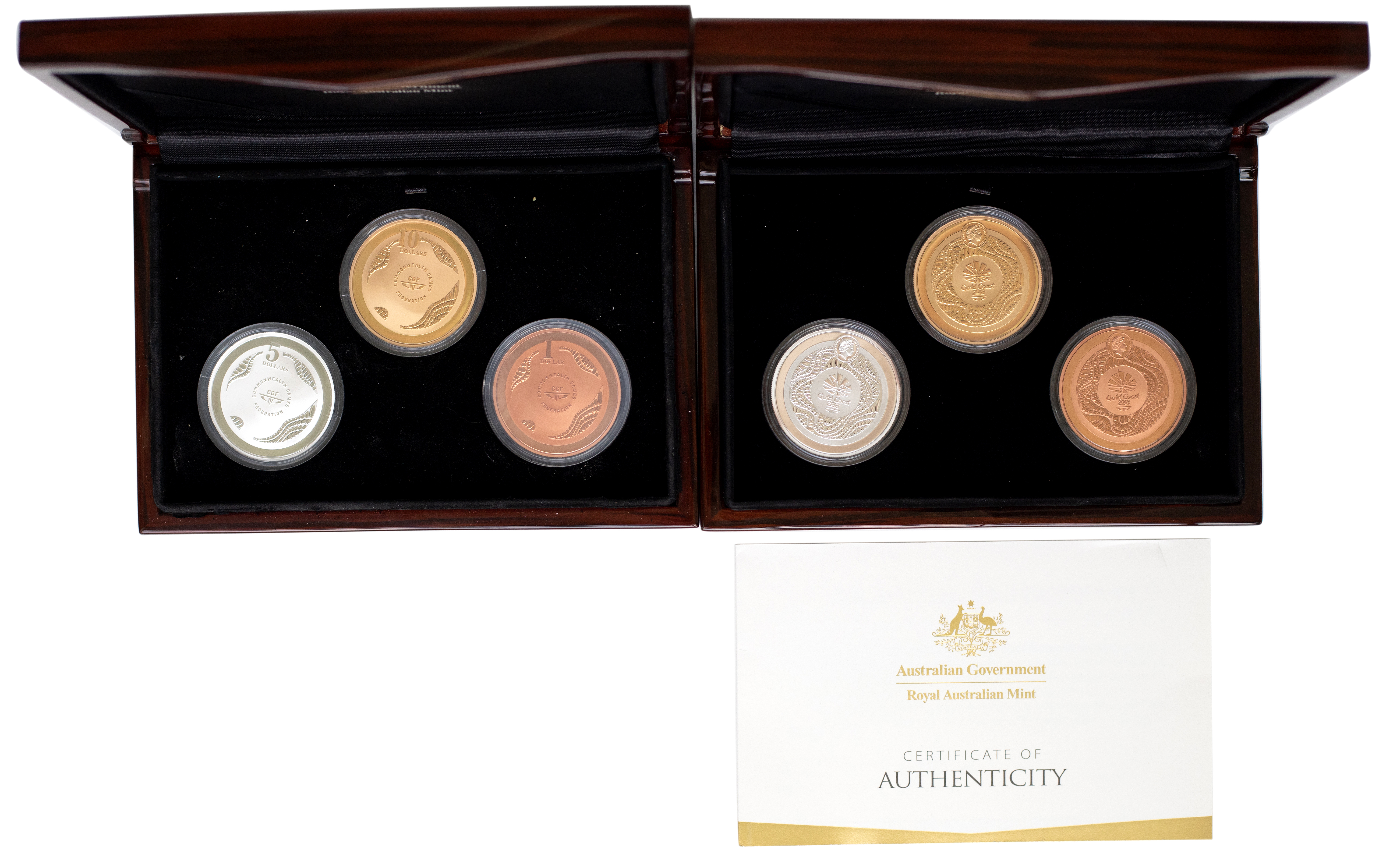 Elizabeth II, Proof Set, Commonwealth Games, 2018, FDC