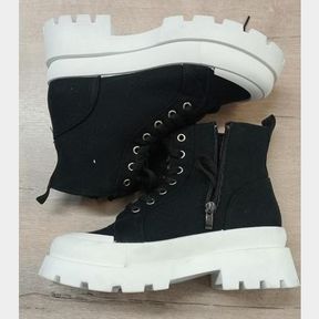 SUPERBALIST Fifi lace up boot - black - UK 4-bar F072-9E30-1177 - 51731/990