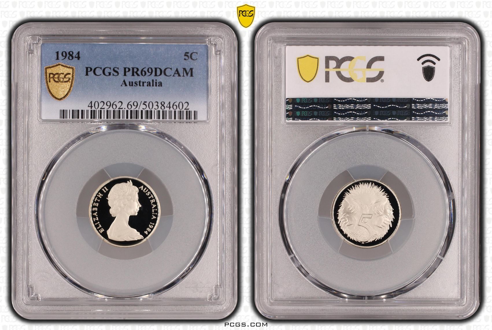 Five Cent, 1984, PCGS PR69DCAM