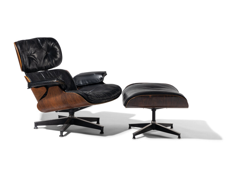Charles and Ray Eames
(American, 1907-1978 | 1912-1988)
Lounge Chair and Ottoman, model 670/671 Herman Miller, USA