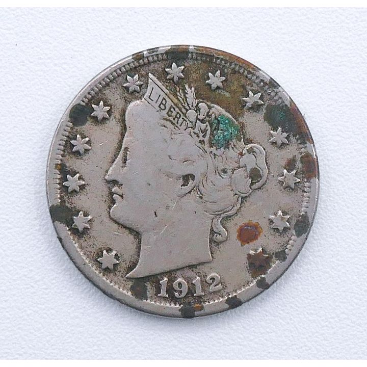 1912-S US Liberty Head V Nickel
