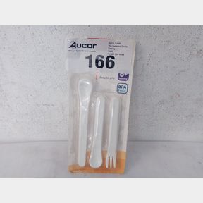 PIGEON BABY S FIRST SPOON AND FORK SET - 3 PIECE - A SAFE COMFORTABLE AND ENJOYABLE FEEDING EXPERIENCE FOR YOUR BABY
