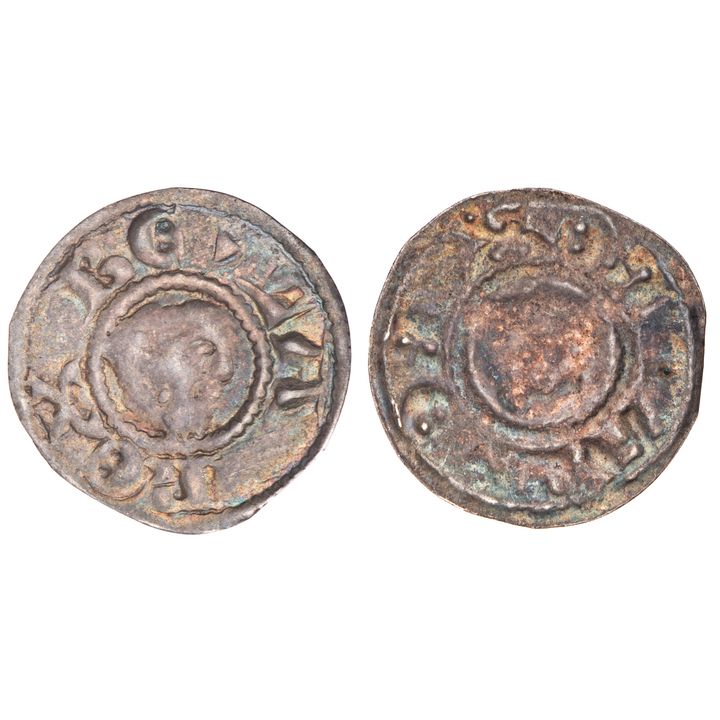 Hungary, Bela IV, One Denier, 1235-70,  VG