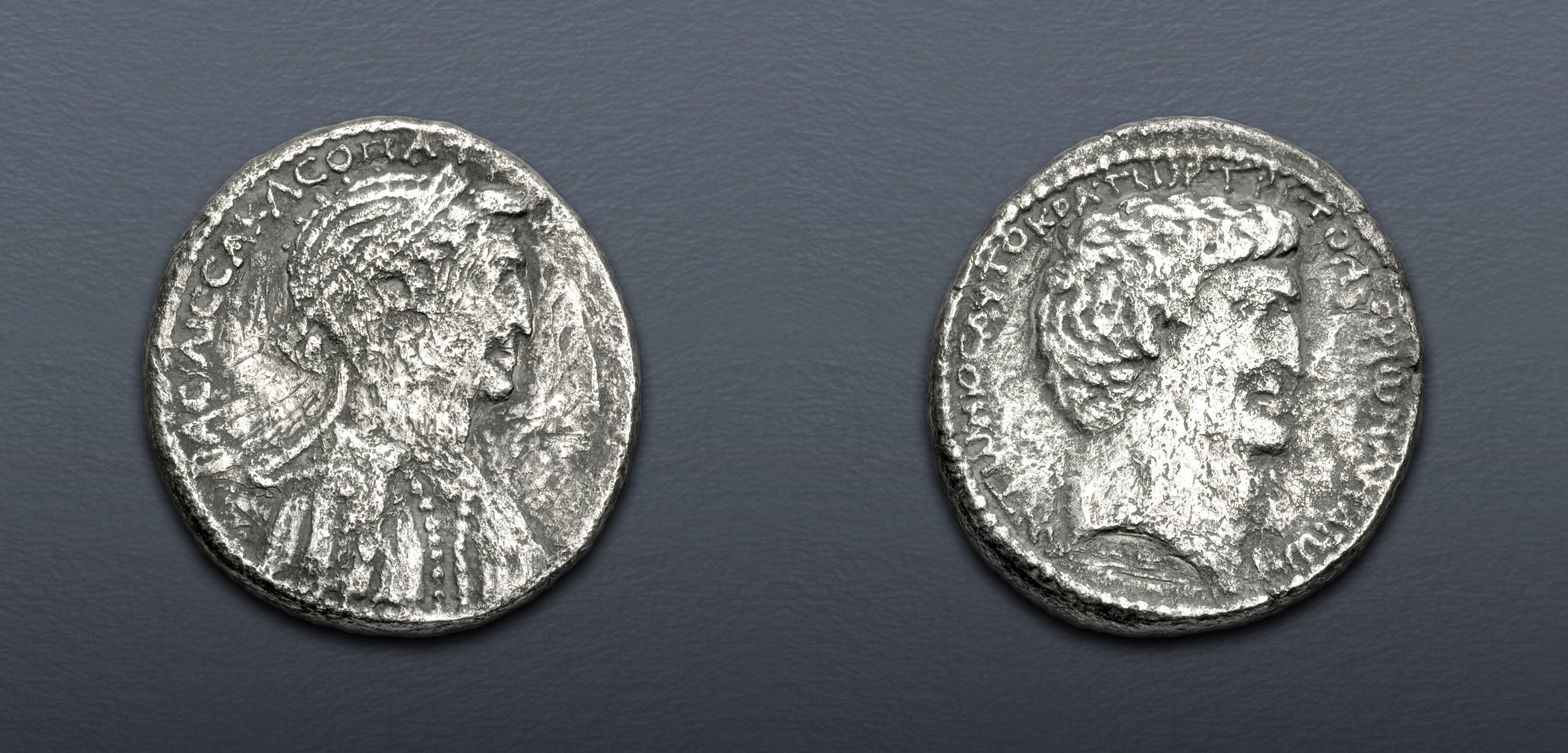 SELEUCIS and PIERIA, Antioch. Mark Antony & Cleopatra VII of Egypt. 36 ...