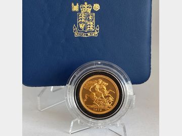 1979 ELIZABETH II PROOF GOLD SOVEREIGN IN SOFT CASE