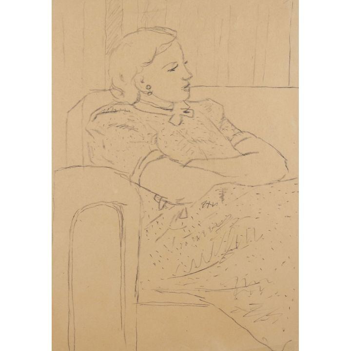 Juliusz Studnicki | Portret Ewy Królikiewicz, l. 50.