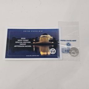 2020 West Point Special Edition Proof Jefferson Nickel