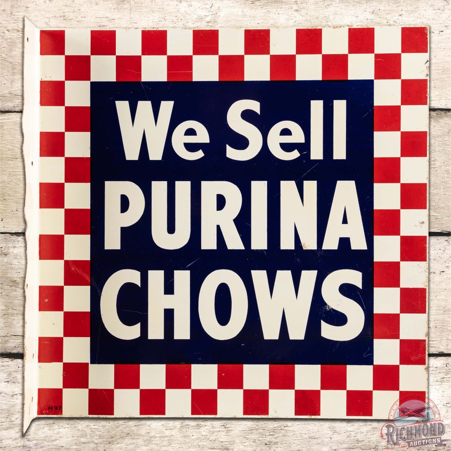 We Sell Purina Chows DST Flange Sign