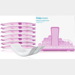 FRIDA MOM 2-IN-1 POSTPARTUM PADS, ABSORBENT PERINEAL ICE MAXI PADS, INSTANT COLD THERAPY PACKS AND MATERNITY PAD IN ONE