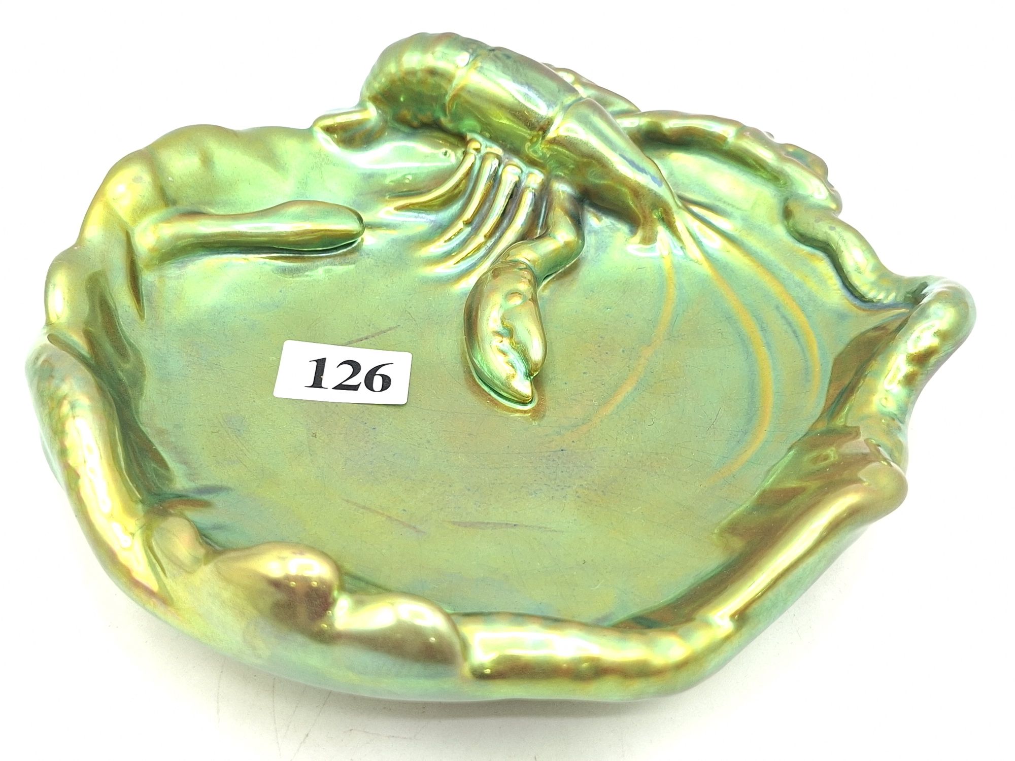 A Zsolnay Shallow Bowl