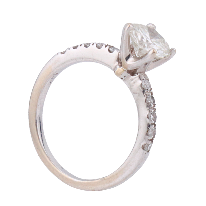 Anillo solitario de 1.01 ct