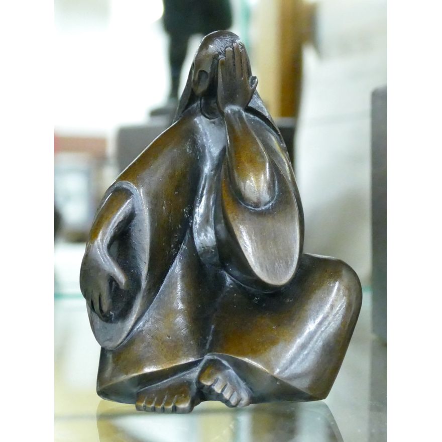 Denis Klein ''Patricia'' Small Bronze Sculpture 3.5''
