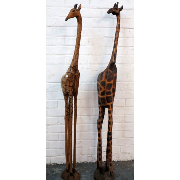 PAIR OF GIRAFFES,