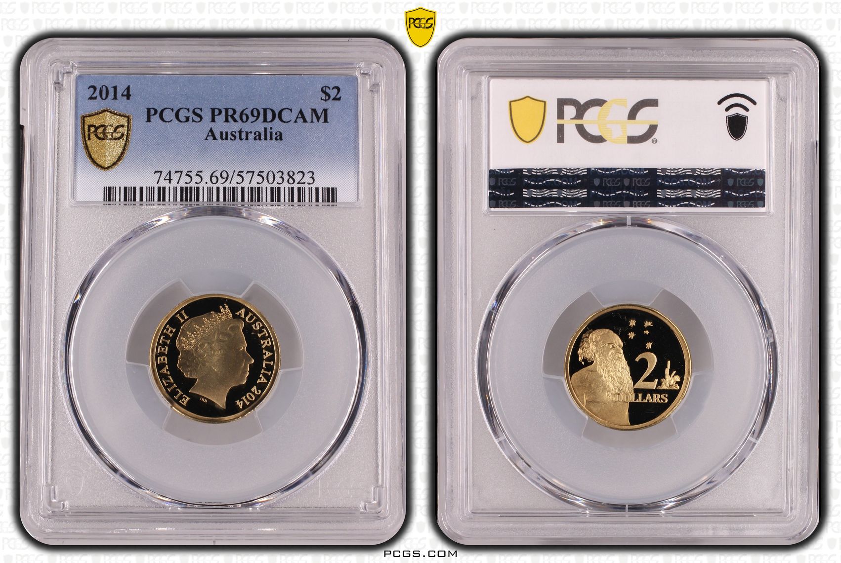 Two Dollar, 2014, PR69DCAM
