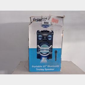 POLAROID PORTABLE 10 TROLLEY SPEAKER - TOP IS LOOSE