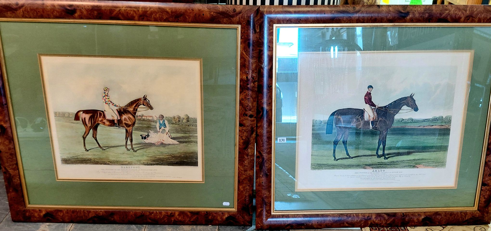 131 · ANTIQUE EQUESTRIAN ENGRAVINGS (2)