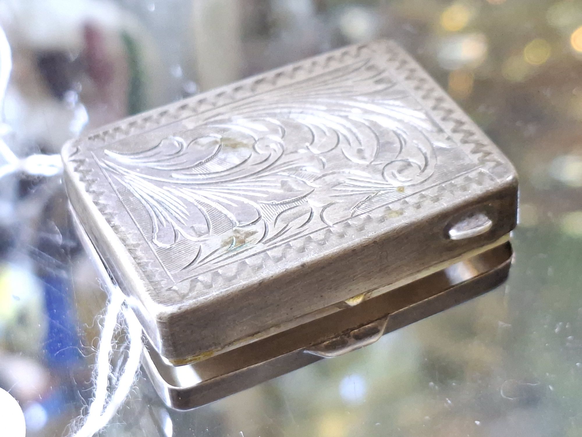 800 Silver Snuff Box