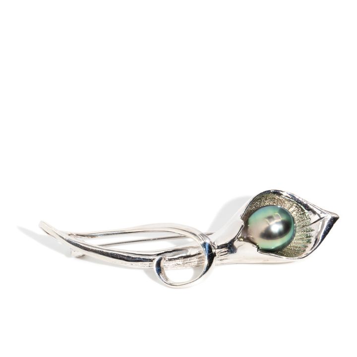 Tahitian Pearl Brooch,