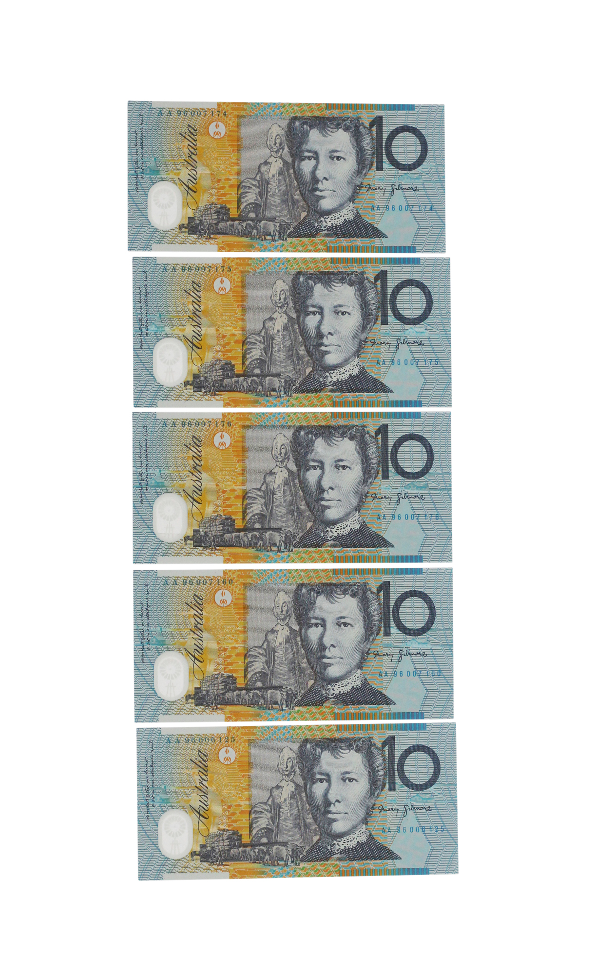 2226. · MacFarlane/Evans, Ten Dollars, 1996, UNC