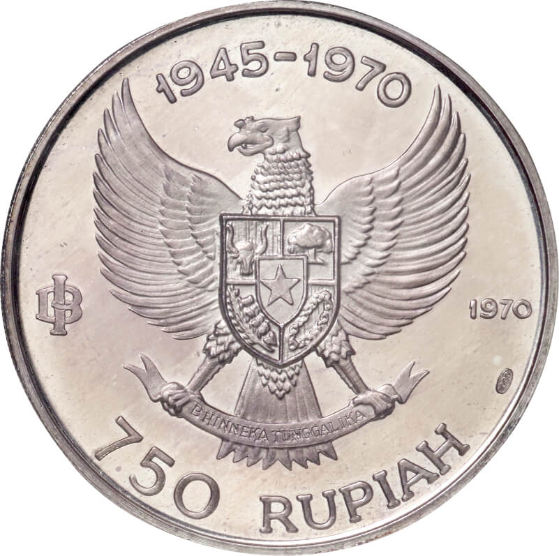 インドネシア-Indonesia. NGC PF69 ULTRA CAMEO. PR. Silver. 750