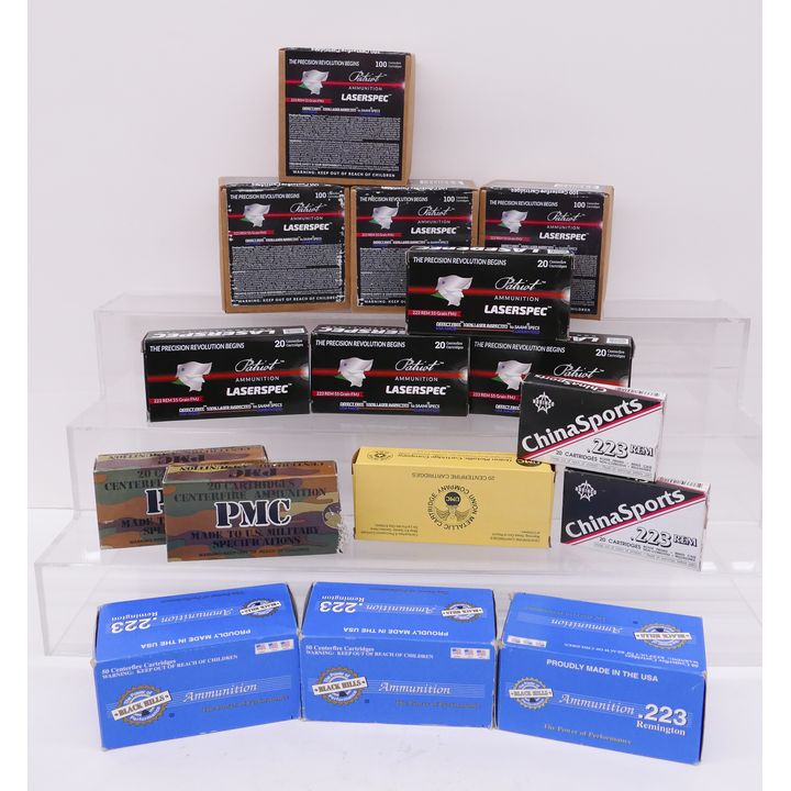 705pc .223 Caliber Rifle Rounds.