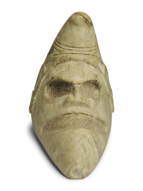 A Taino-Style Stone Trigonalito