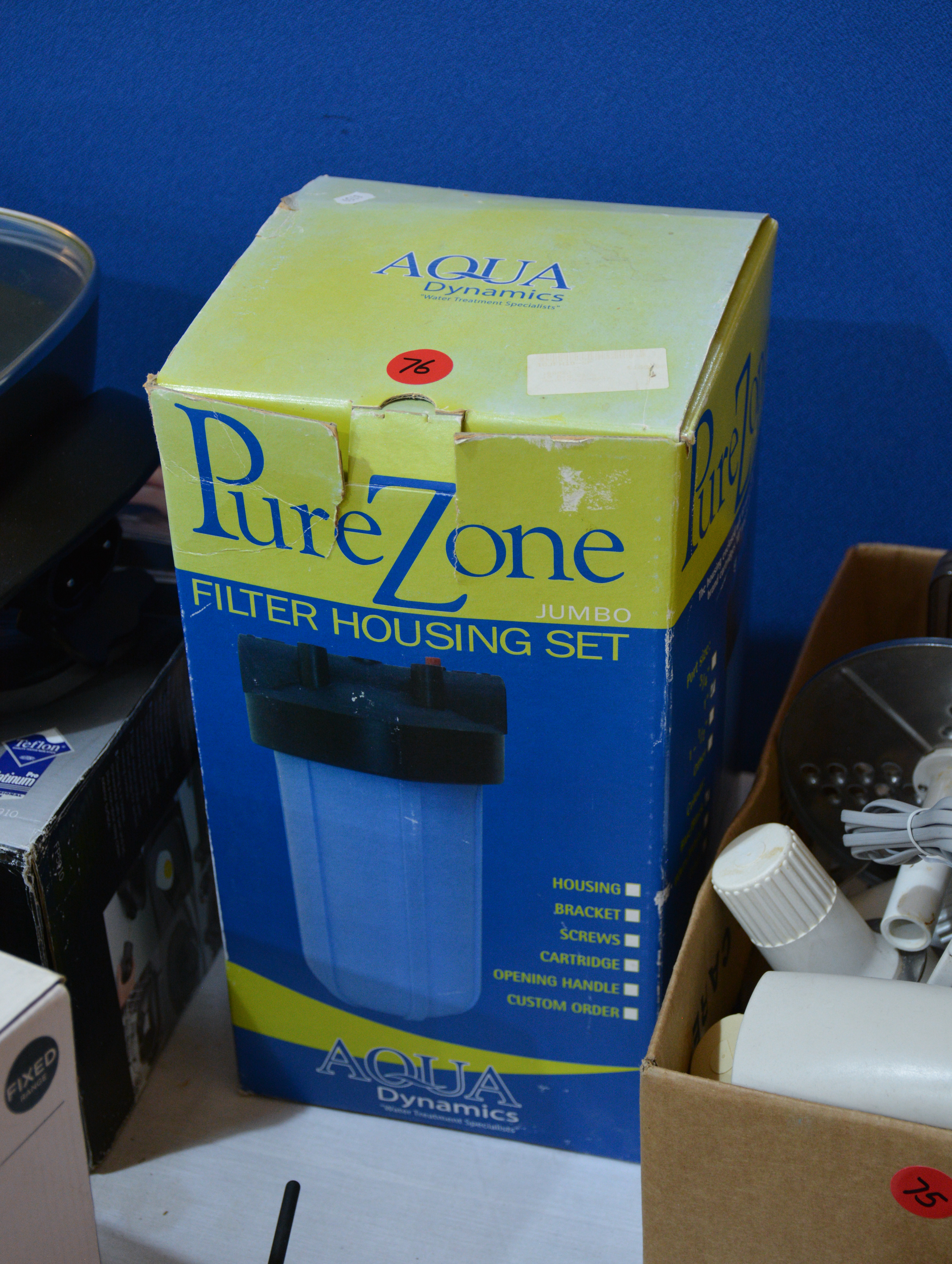Pure Zone Water Filter Housing Set — sold at auction in New Zealand for $20