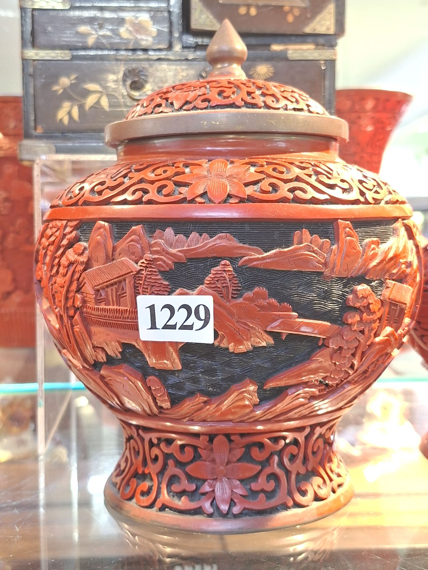 Cinnabar Jar