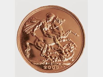 2009 Queen Elizabeth II (BU) Gold Sovereign.