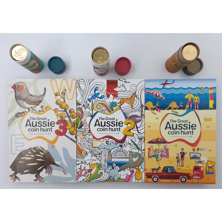 The Great Aussie Coin Hunt Sets (x3)
