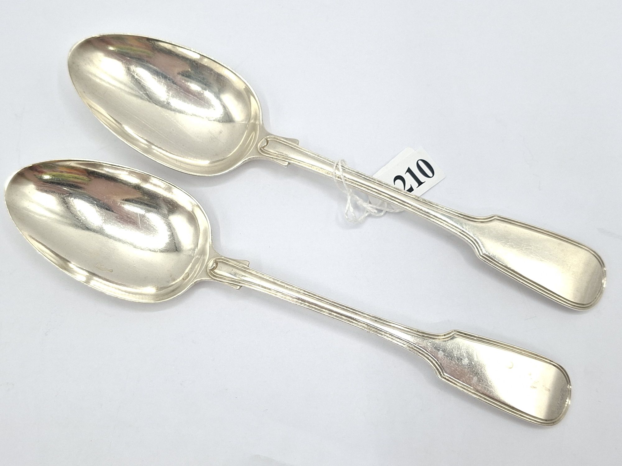 210 · STERLING SILVER SPOONS