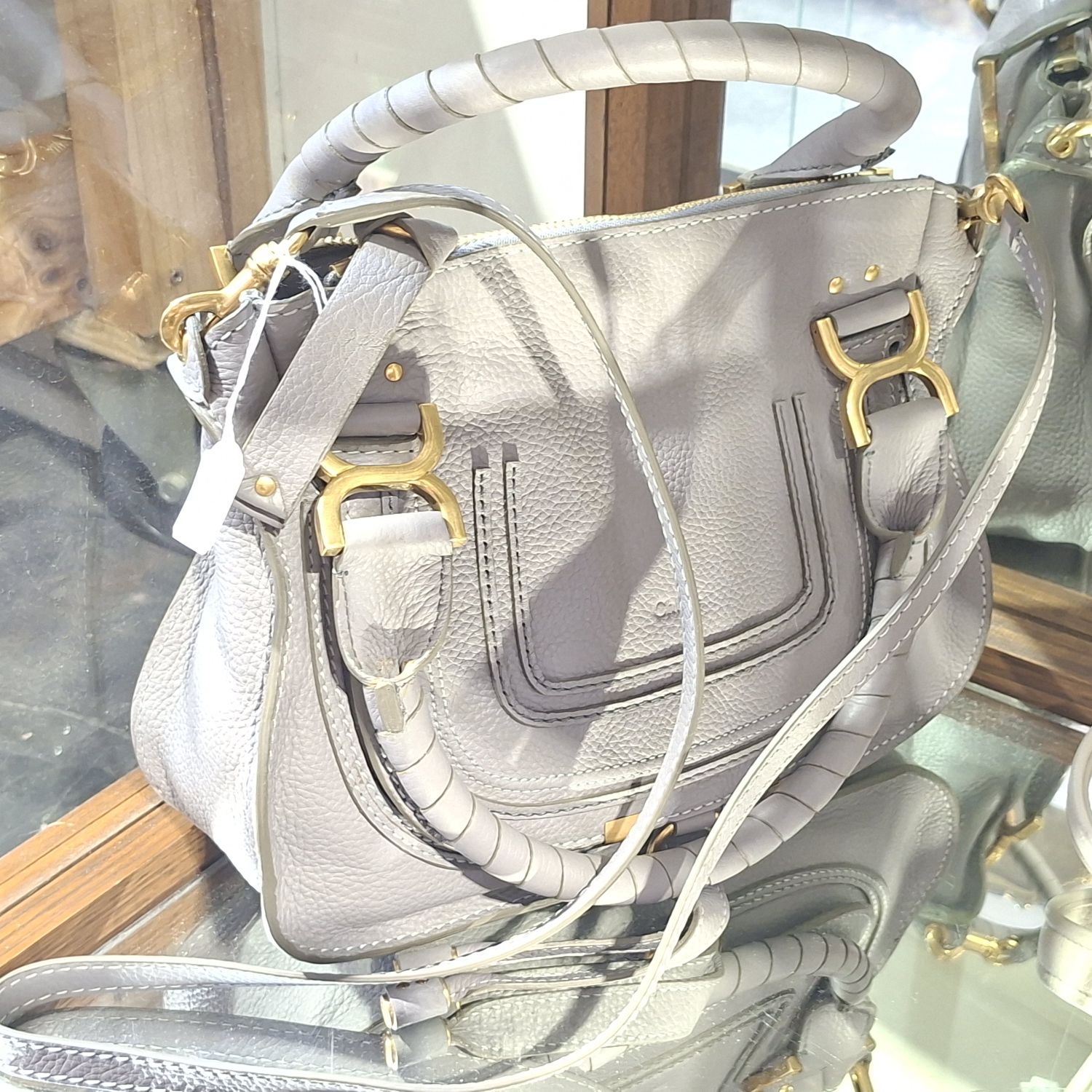 CHLOE LEATHER HANDBAG